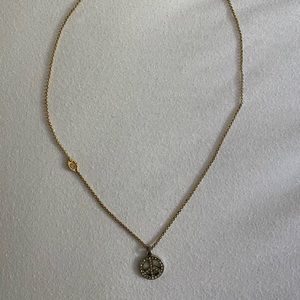 Juicy Couture Peace Sign Necklace